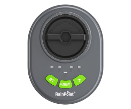Inteligentny sterownik Rainpoint Sterownik zraszaczy 4 -strefowy z aplikacją, Bluetooth